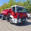 Desfile de unidades bomberos